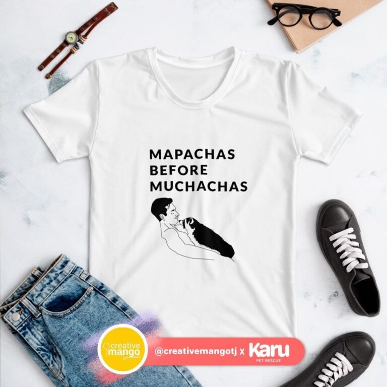 Camiseta Mapachas - @creativemangotj
