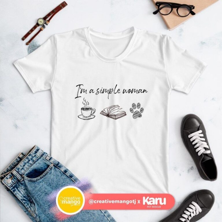 Camiseta Simple Woman - @creativemangotj